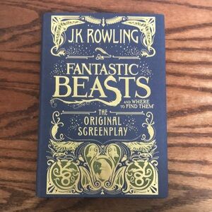 Fantastic beasts the original screenplay, hardcover, like new